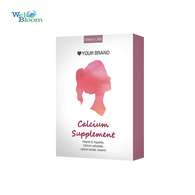 Female health care products Calcium vitamin d capsules K2 Dietary Supplement