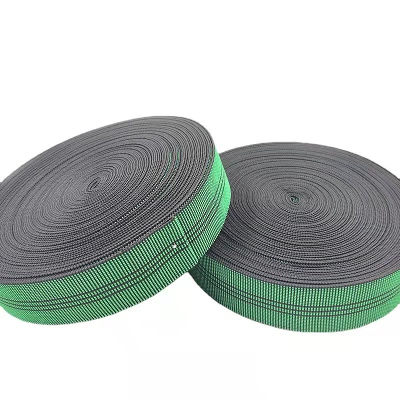 elastic webbing sofa wholesale high quality green rubber elastic bands belt