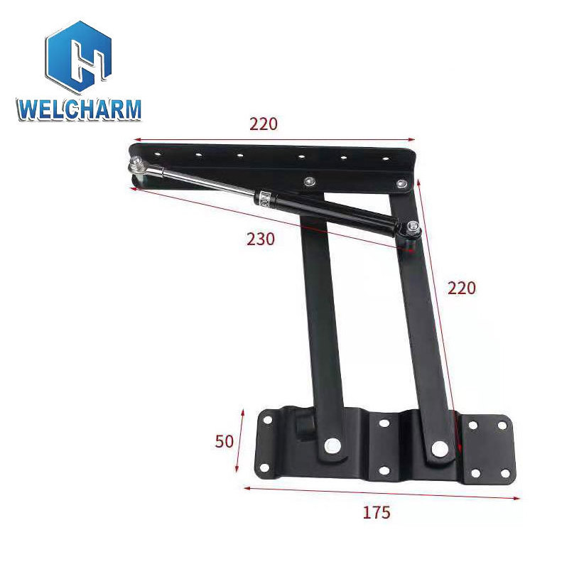 Sofa Accessories Desk Office Lifting Table Mechanism Frame Spring Hinge Lift Stand Bracket Folding Mechanism