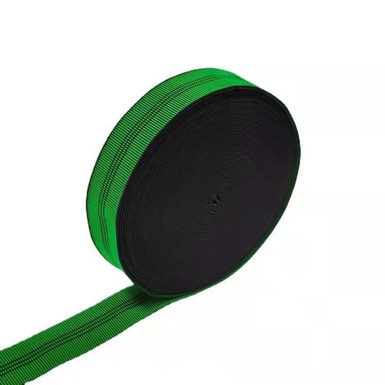 elastic webbing sofa wholesale high quality green rubber elastic bands belt