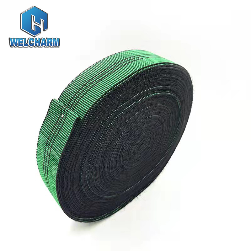 elastic webbing sofa wholesale high quality green rubber elastic bands belt