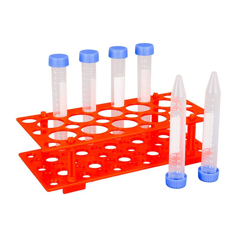 Laboratory detachable plastic test centrifuge tube rack for 15mL 50mL