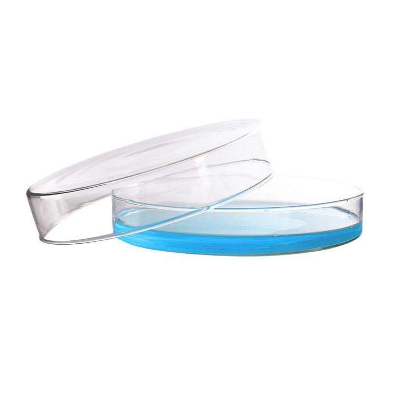 60mm 90mm 100mm 120mm 150mm cell culture petri dish borosilicate glass petri dishes