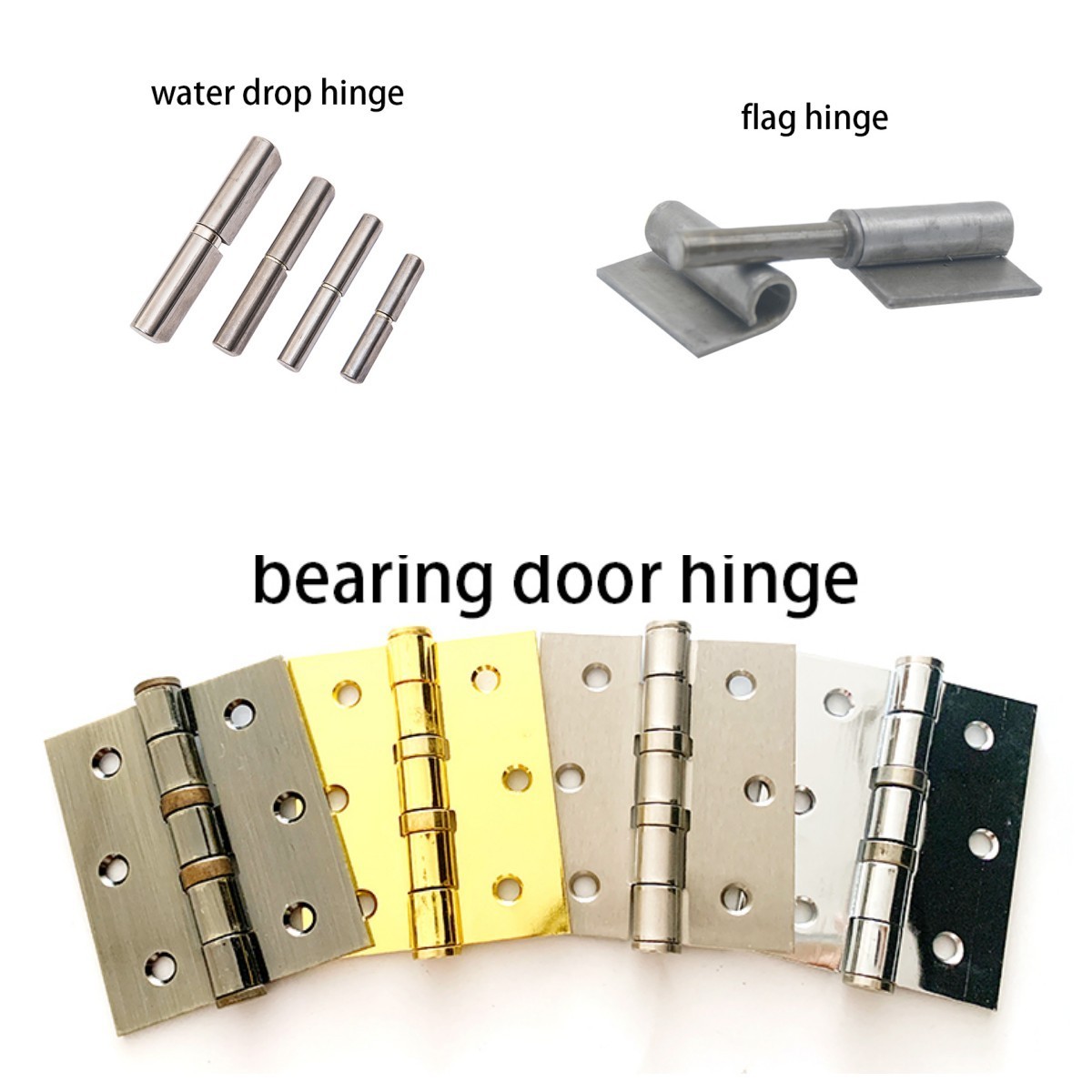 YPX Heavy Duty Welding Hinge Detachable Gate Door Hinge for Swing Door, Trailer Ramp