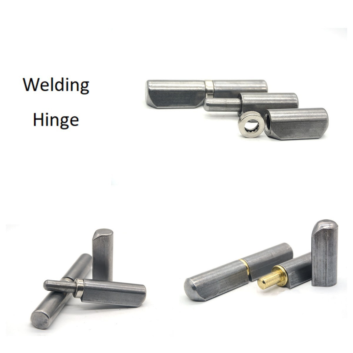 YPX Heavy Duty Welding Hinge Detachable Gate Door Hinge for Swing Door, Trailer Ramp