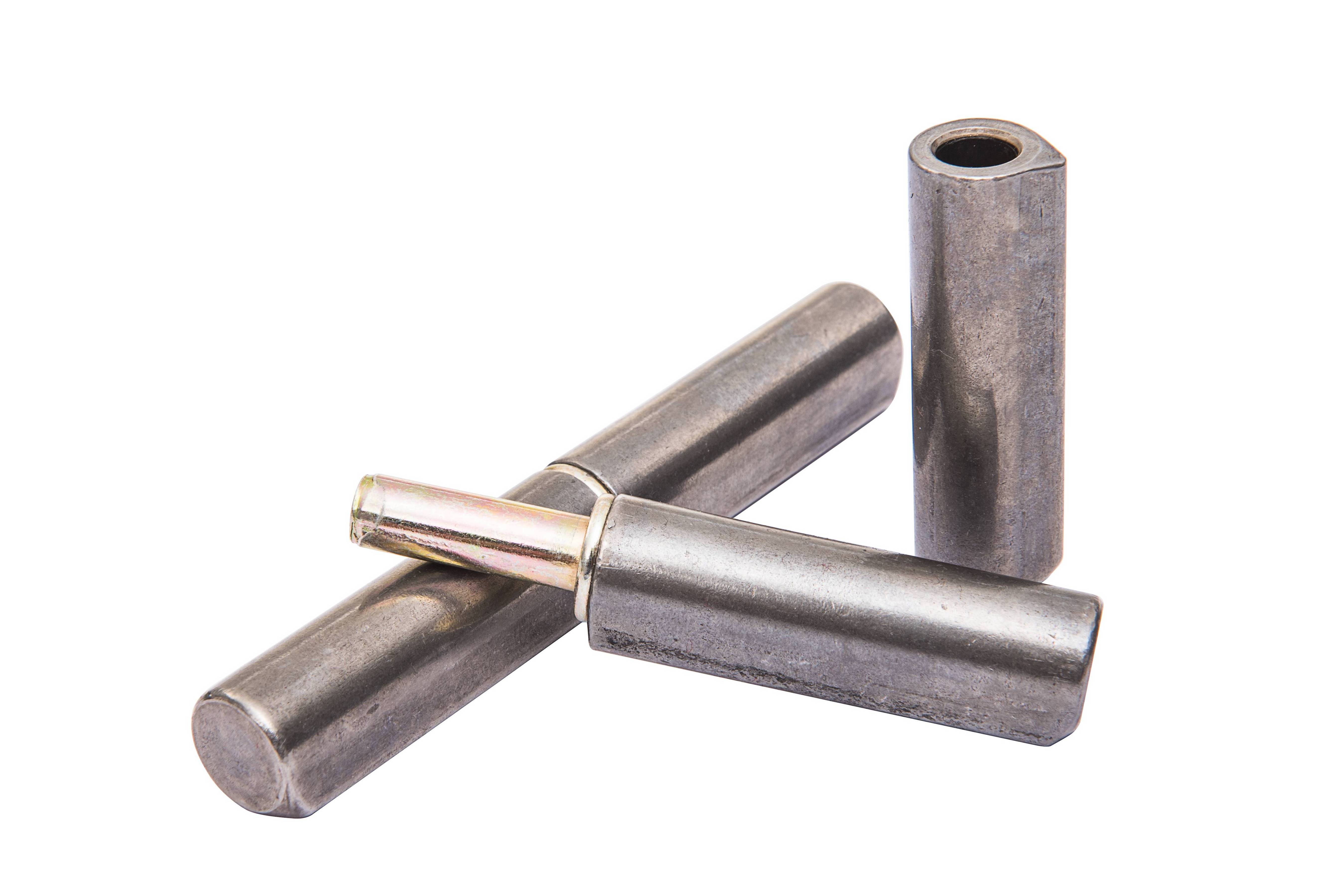 YPX D20 Weld On Bullet Hinges, Carbon Steel Weldable Barrel Hinges For Steel Door