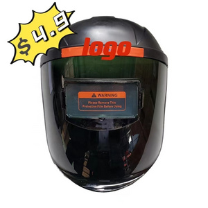 WelderNeed Welderneed on Sale with Solar Cells and Lithium Battery iron man head mounted auto darkening welding helmet