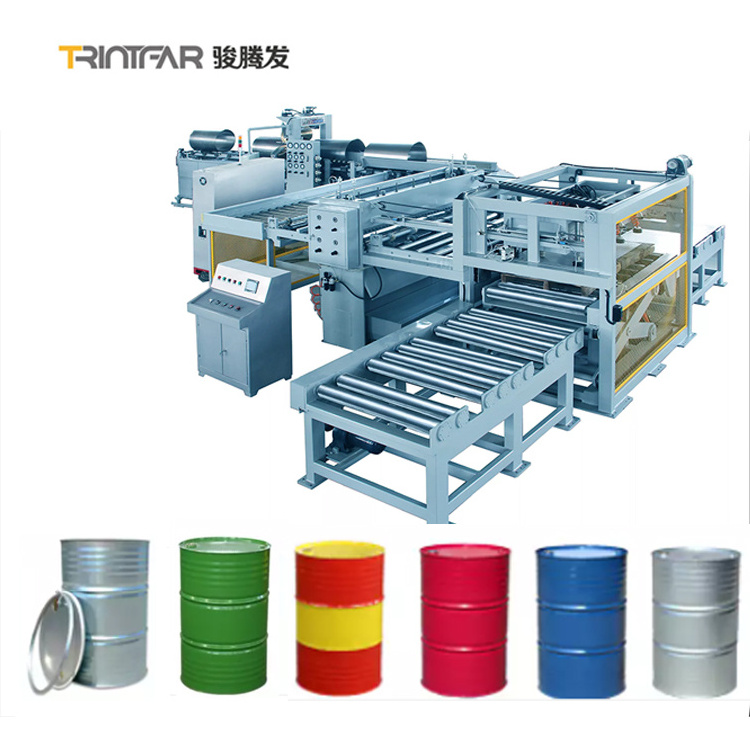 200l steel drum production line for making stainless steel drum