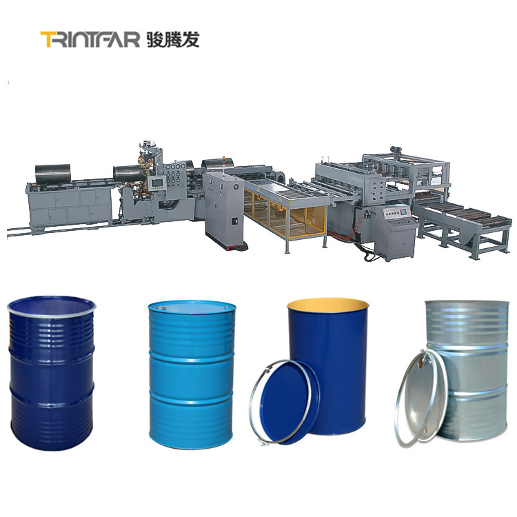 200l steel drum production line for making stainless steel drum