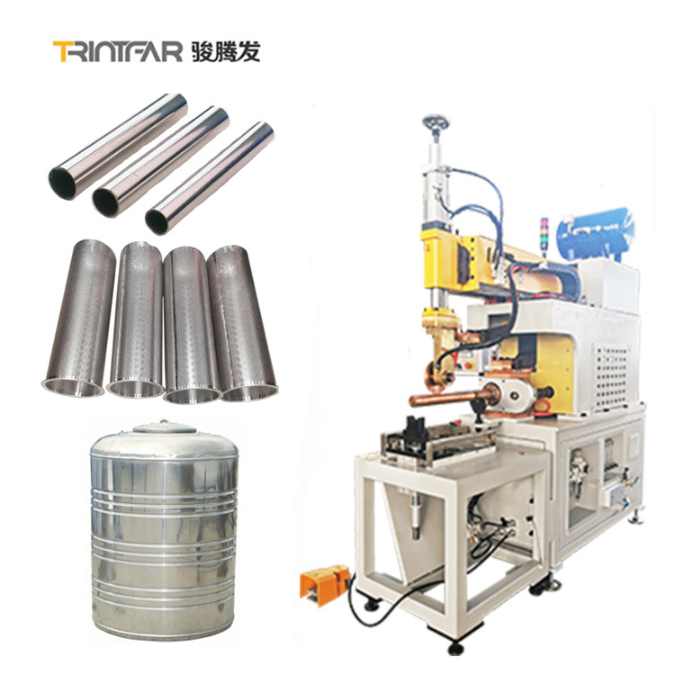 Longitudinal Resistance Seam Welder Machine Seam Welding Equipment