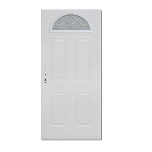 6 panel  prehung door exterior  steel  door in Brunei