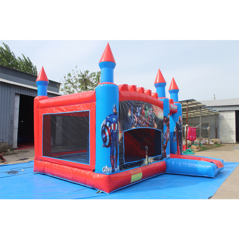 hot selling inflatable house castle commercial dry inflatable slides for sale