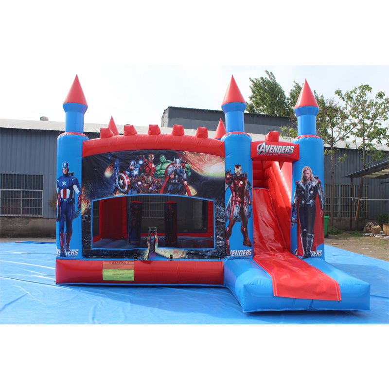 hot selling inflatable house castle commercial dry inflatable slides for sale