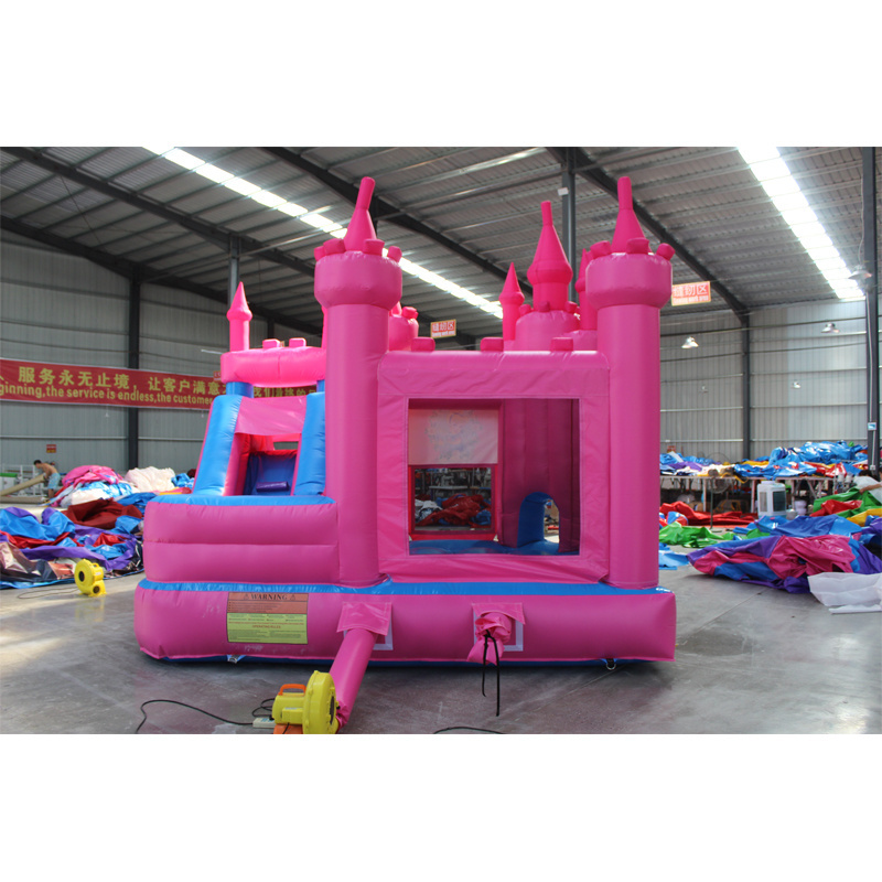 Commercial PVC Bouncy Mini Toddler White Bounce House Inflatable Wedding Bouncer Castle with Ball Pool Slide Pit for Rental