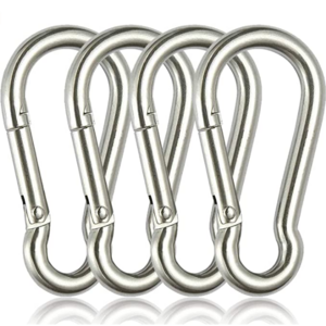 Traveling Large Carabiner Clip Spring Snap Carabiner Hook 304 Stainless Steel Snap Hook Fit for Gym