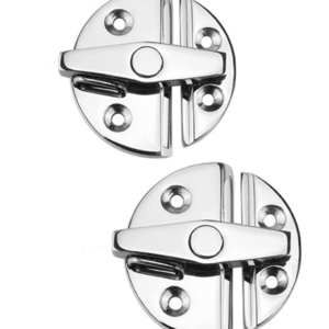 Marine Grade Stainless Steel 316 Boat Door Cabinet Hatch Round Turn Button Twist Catch Latch