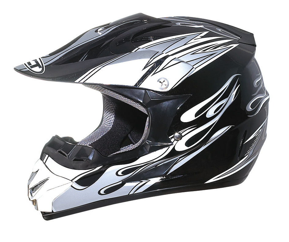 Offroad motorcycles helmet do Chrome in Chin full face for sport with DOT certificate