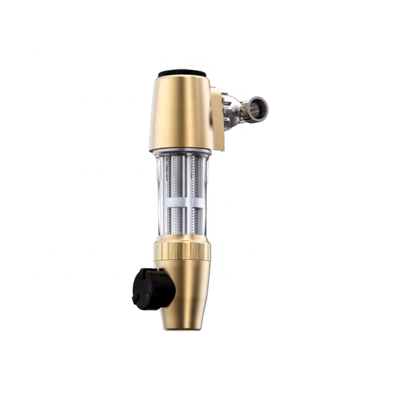 Stainless steel large flow 6T automatic rotating universal pre-filter  whole house domestic water pipeline backwash filter