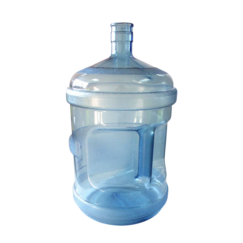 Bpa Free 3/5GL Gallon Clear Plastic PC Polycarbonate Blue Mineral Drinking Water Bottle Jug with Handle