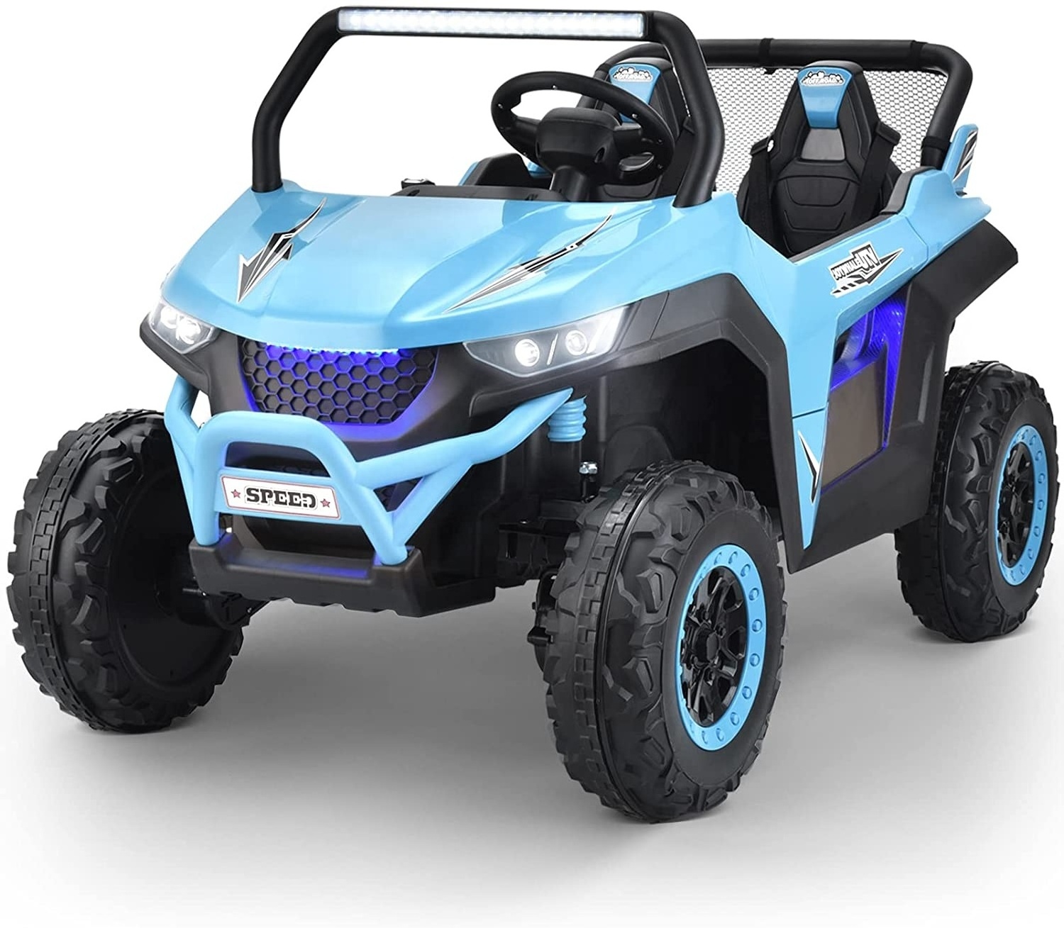 4 four Wheel 24V 2 Seater Kids Ride on UTV Car Powerful Electric Vehicle