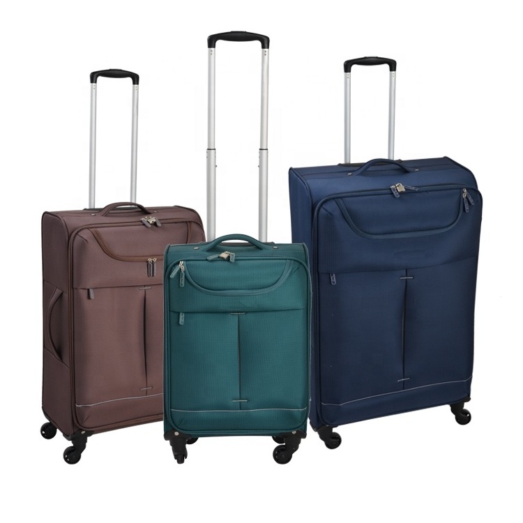 3 pcs euro lark crown polo luggage trolley bag set