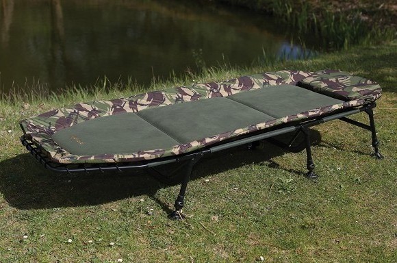 Outdoor Camping Biwy Carpe Fishing  Equipment Portable Tactical Flatbed Wide 6 Leg Bedchair Bed Chair Carp Fishing