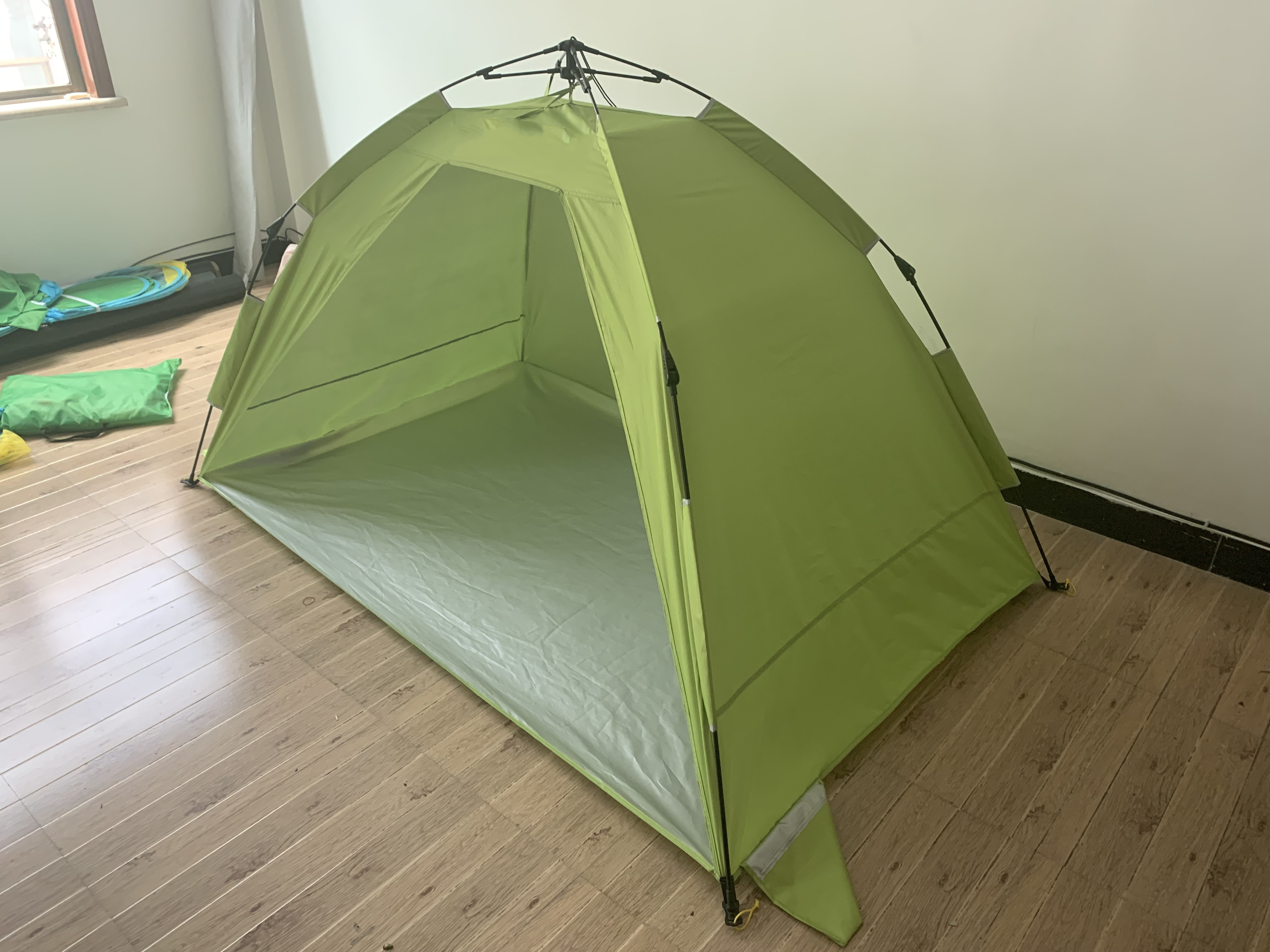 Outdoor Automatic Pop-Up  Sun Umbrella Pop Up Portable Camping Hiking Shade Sun Shelter Beach Tent