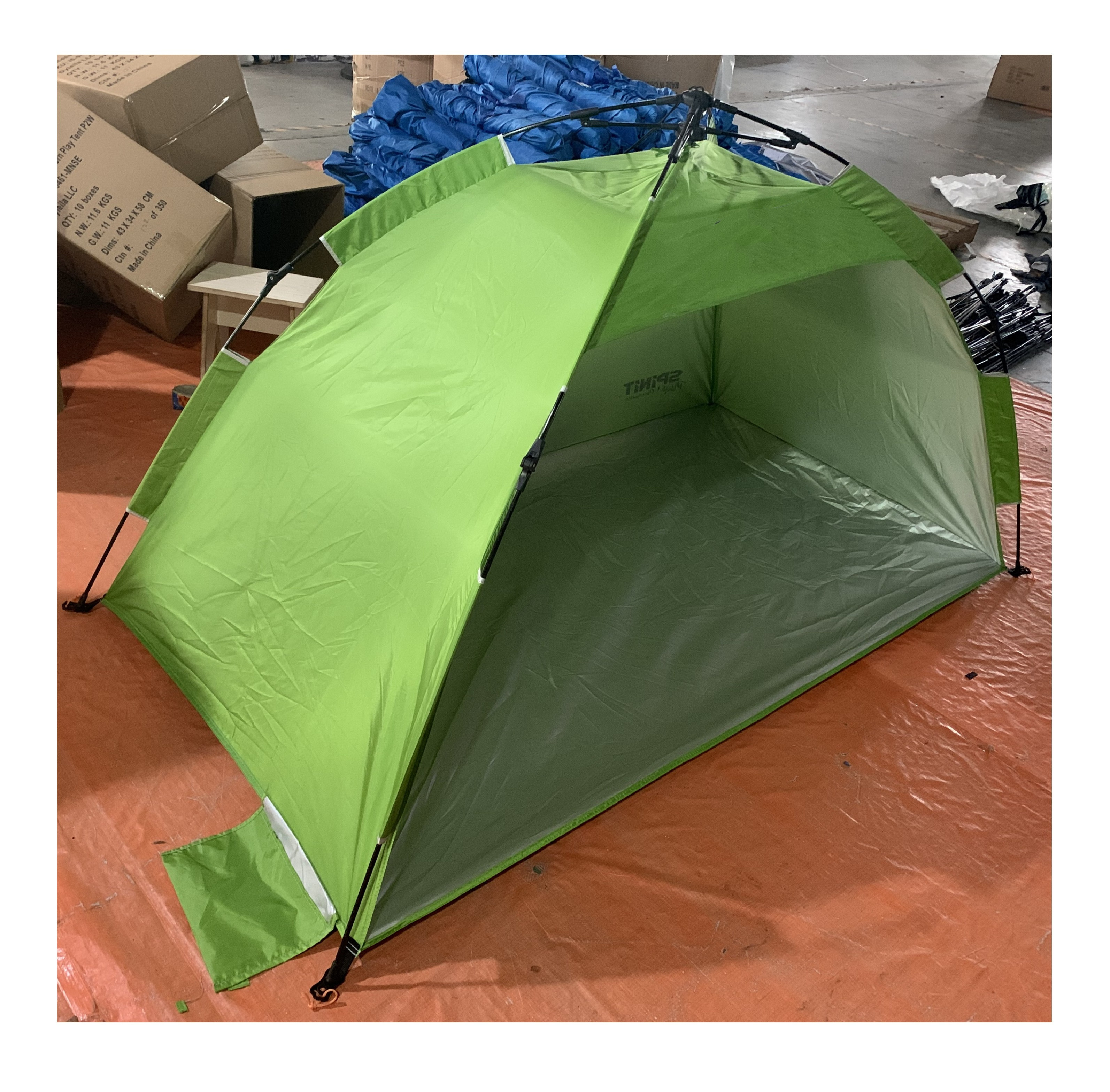 Outdoor Automatic Pop-Up  Sun Umbrella Pop Up Portable Camping Hiking Shade Sun Shelter Beach Tent