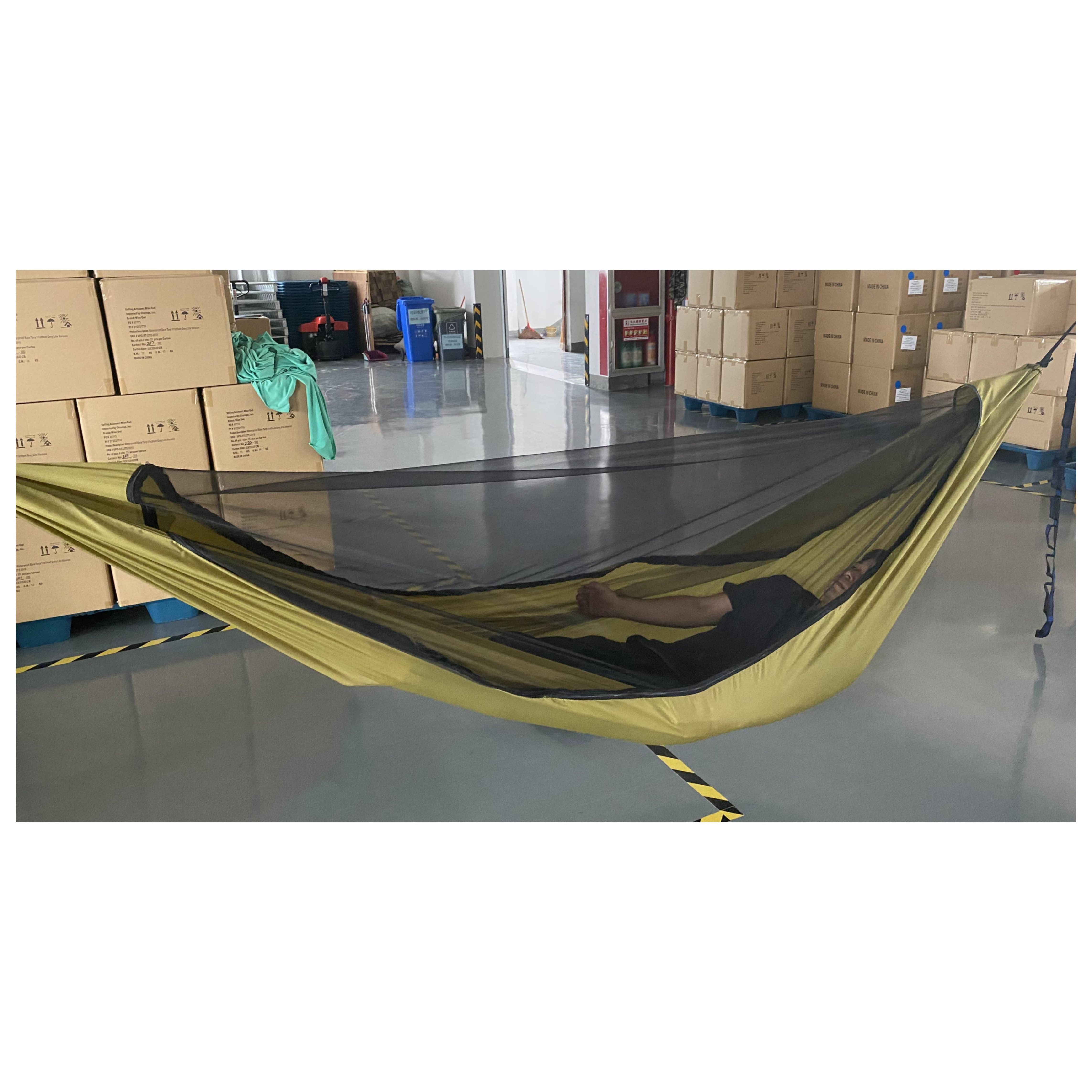 210T Nylon Portable 2 Person Portable Outdoor Camping hammock tent Parachute Hammock With Mosquito Net