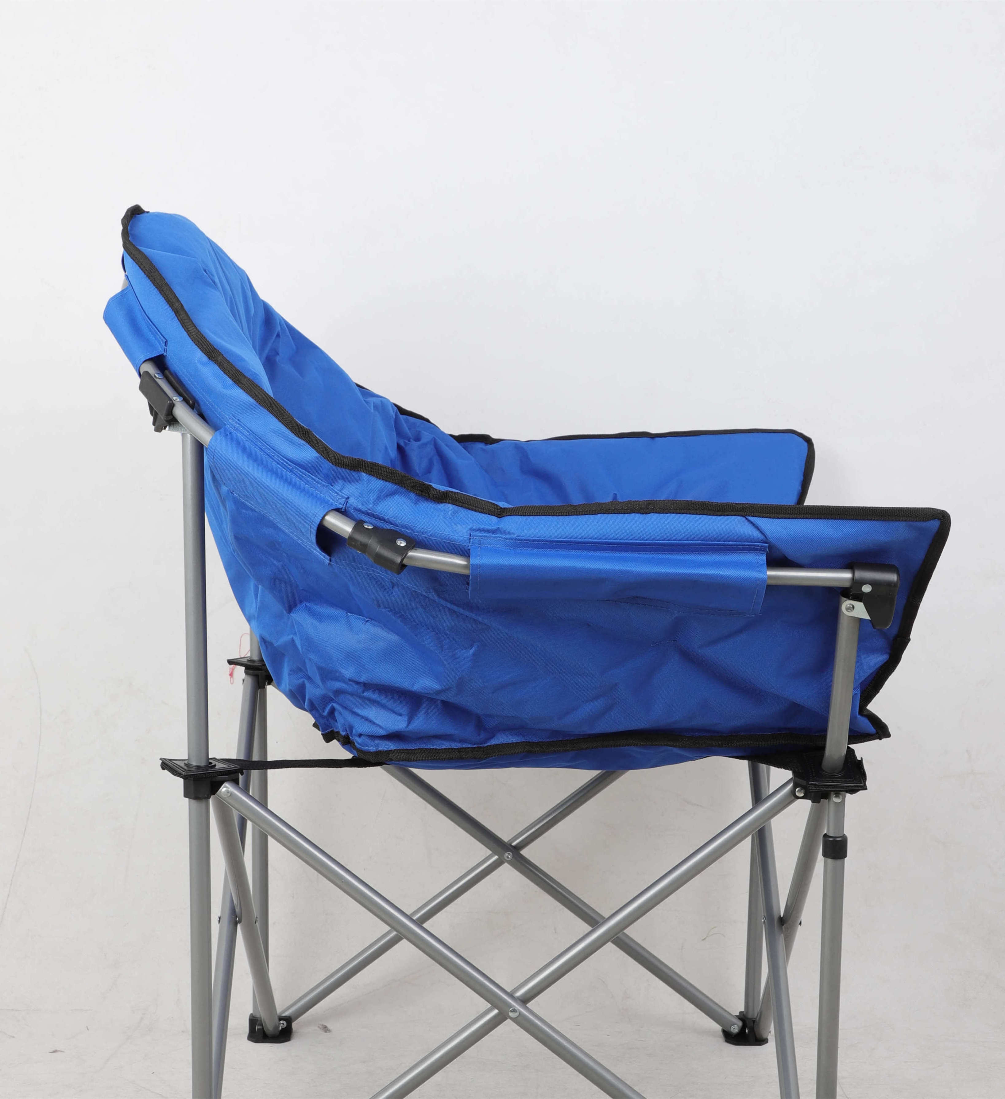 Outdoor Folding Portable Folding Lounger  Folding Chair Moon Folding Camping Moon Padded Camping Chair