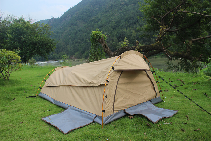 Australia Outdoor Tent Waterproof 1 Person Single Canvas Cotton Single Camping Swag Tent