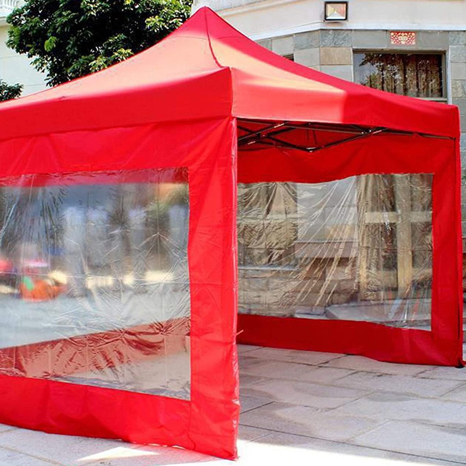 3*3m Outdoor Cheap Custom Printed Waterproof Folding Portable Pop Up Gazebo Canopy Rainproof Tent with Side Panel