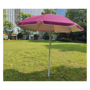 Outdoor Camping Fishing Hiking  Picnic Promotional Logo Sun Portable  Beach Umbrellas Outdoor