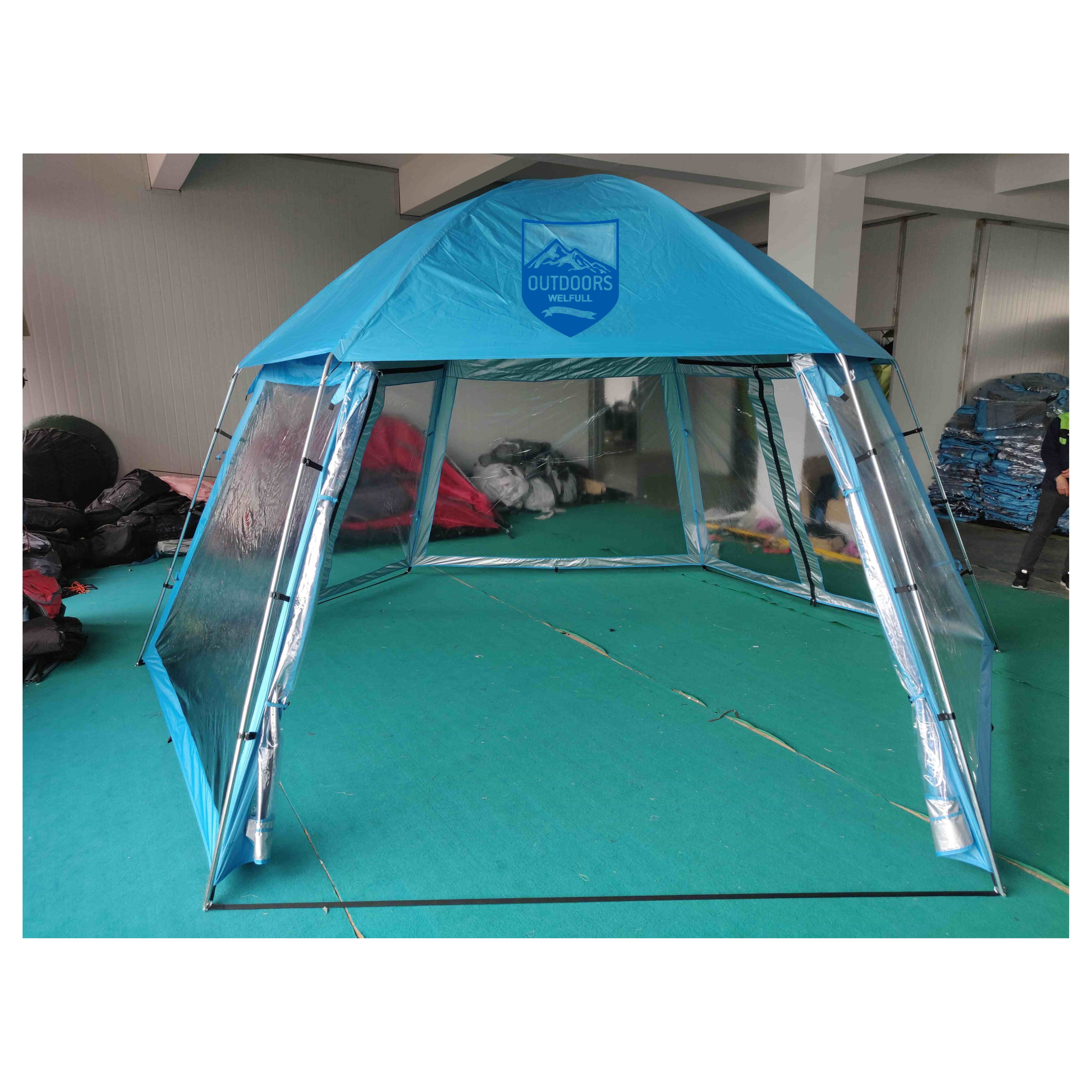 Germany Garden PVC Pool Roof Cover For Above Ground Waterproof Swimming Pool Tent Dome Swimming Pool Roof