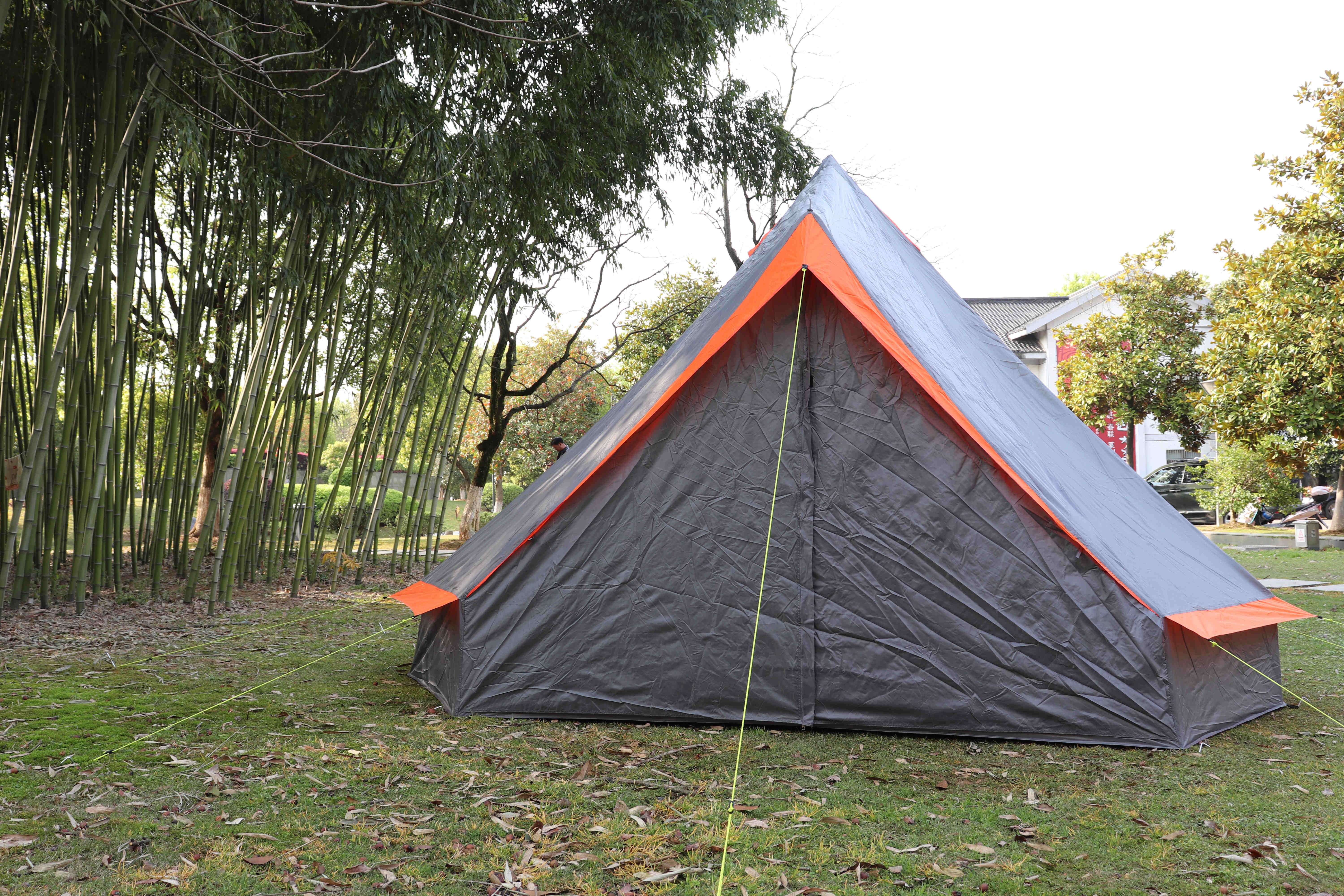 4 Meter Luxury Outdoor Camping Safair Cheap Polyester Waterproof yurt Lodge Glamping Bell Tent