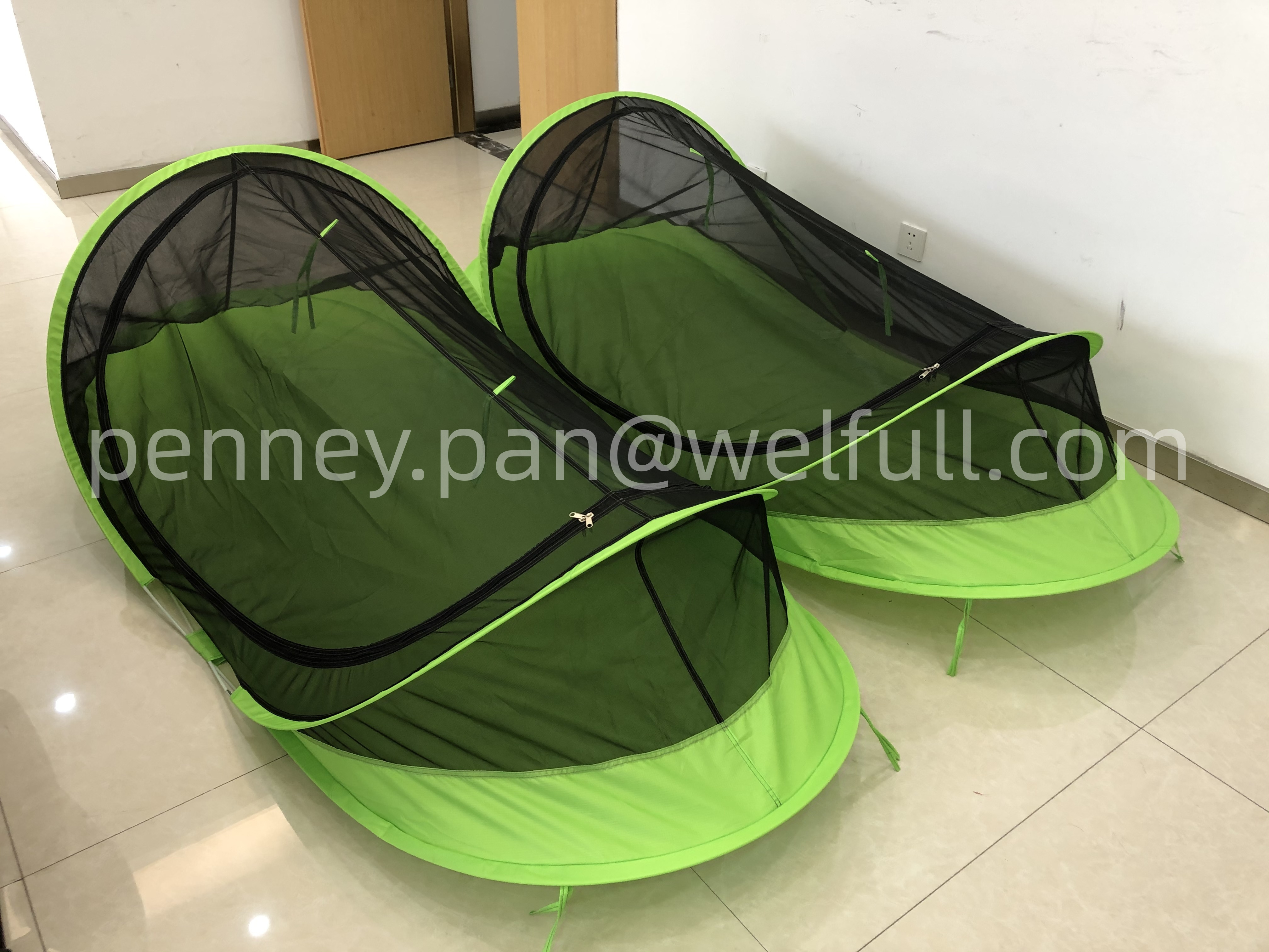 Outdoor Folding Pop Up Mesh Mosquito Net Tent bed cot  For Adult Bed Camping Tent