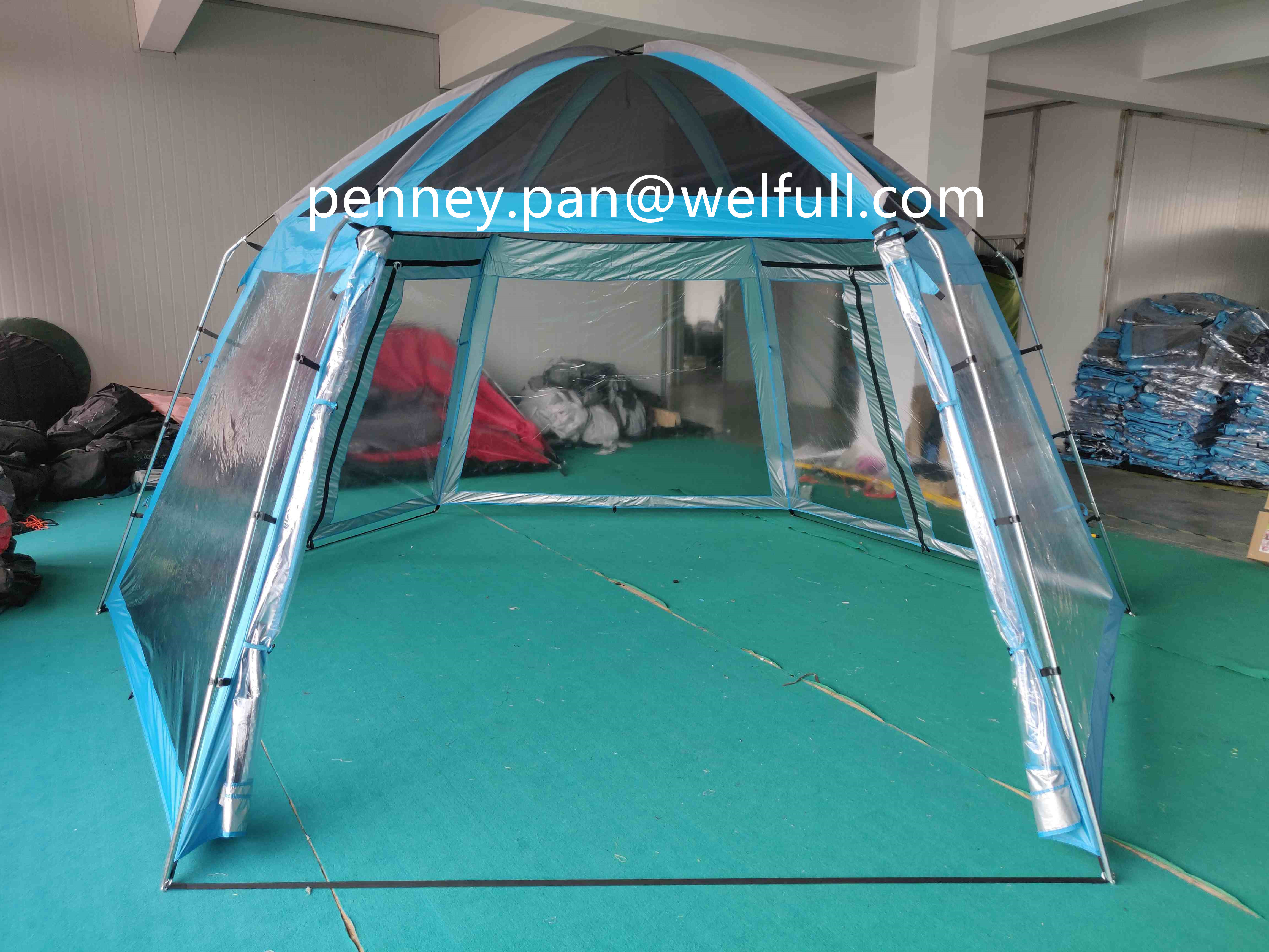 Germany Garden PVC Pool Roof Cover For Above Ground Waterproof Swimming Pool Tent Dome Swimming Pool Roof