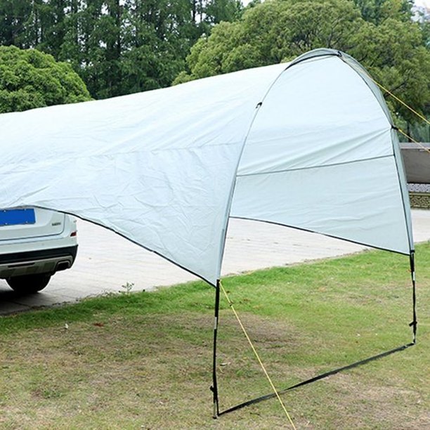 Outdoor Camping Portable Sunshade Car Rear Travel Tents Roof Awning Travel Large Foldable Portable Car Shade Canopy