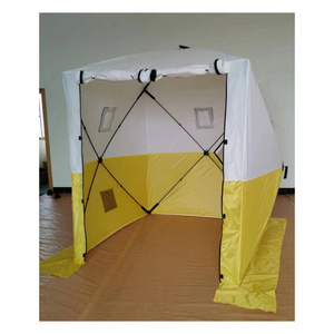 Utility Ground Tent  Camping Equipment  1.8m X 1.8m D Style Ground Tent Flexshelter Pop Up Work Tent