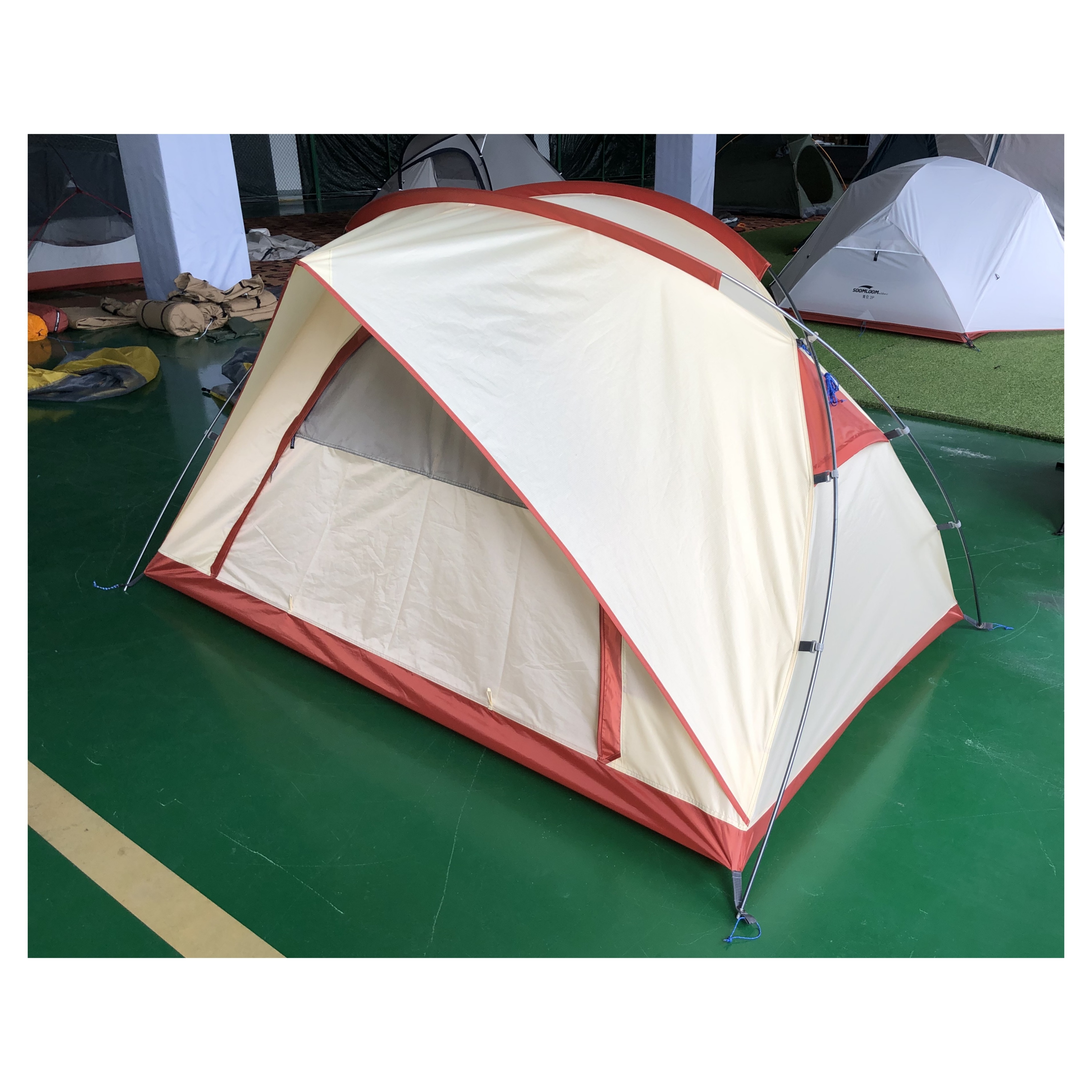 Korea And America 4 season Lightweight Outdoor One Person Backpacking Nylon Ultralight  Camping Hiking Tent