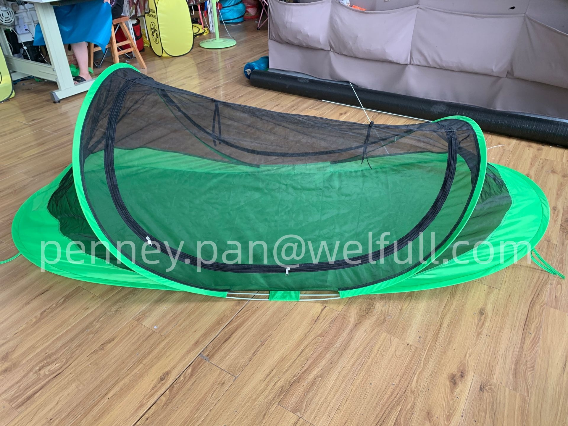 Outdoor Folding Pop Up Mesh Mosquito Net Tent bed cot  For Adult Bed Camping Tent