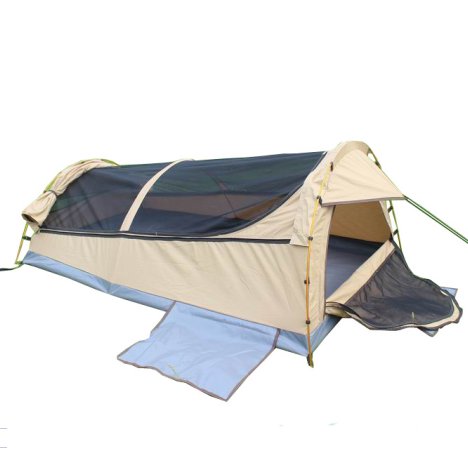 Australia Outdoor Tent Waterproof 1 Person Single Canvas Cotton Single Camping Swag Tent