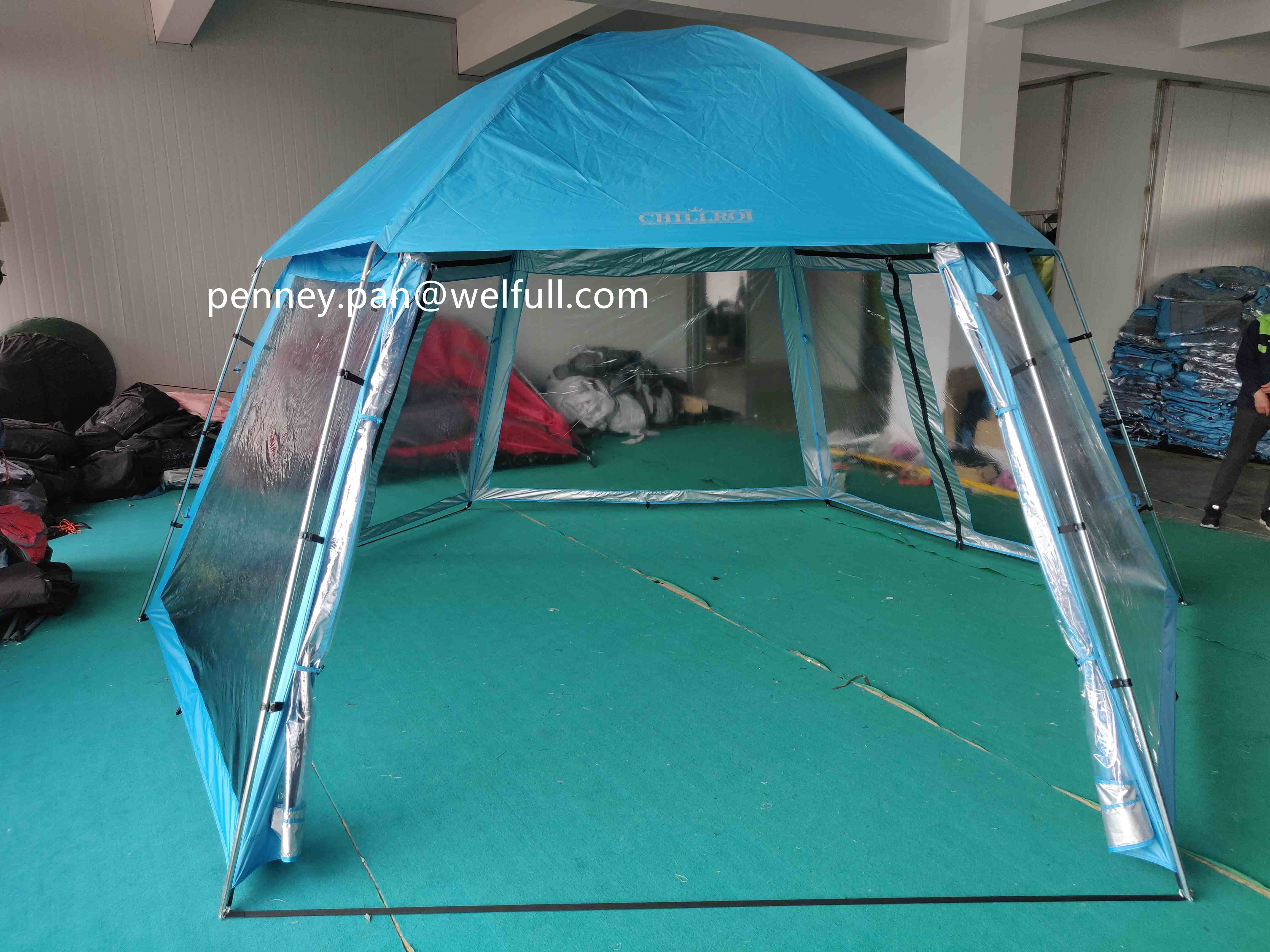 Germany Garden PVC Pool Roof Cover For Above Ground Waterproof Swimming Pool Tent Dome Swimming Pool Roof