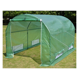 10'X7'X6'H Larger Walk-in greenhouse Portable  Outdoor Heavy Polytunnel Tunnel Green House Gardening Plant Greenhouse