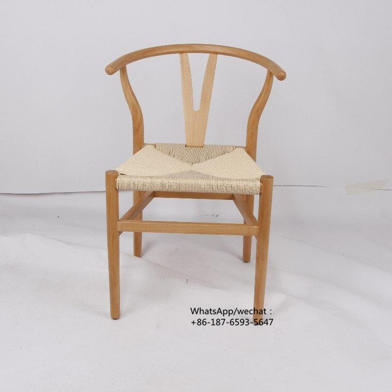 Ash wood Hans Wagner Dining Wishbone Chair