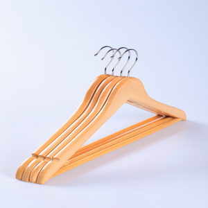 adult male and female children's clothing store anti slip black wooden clothes hanger