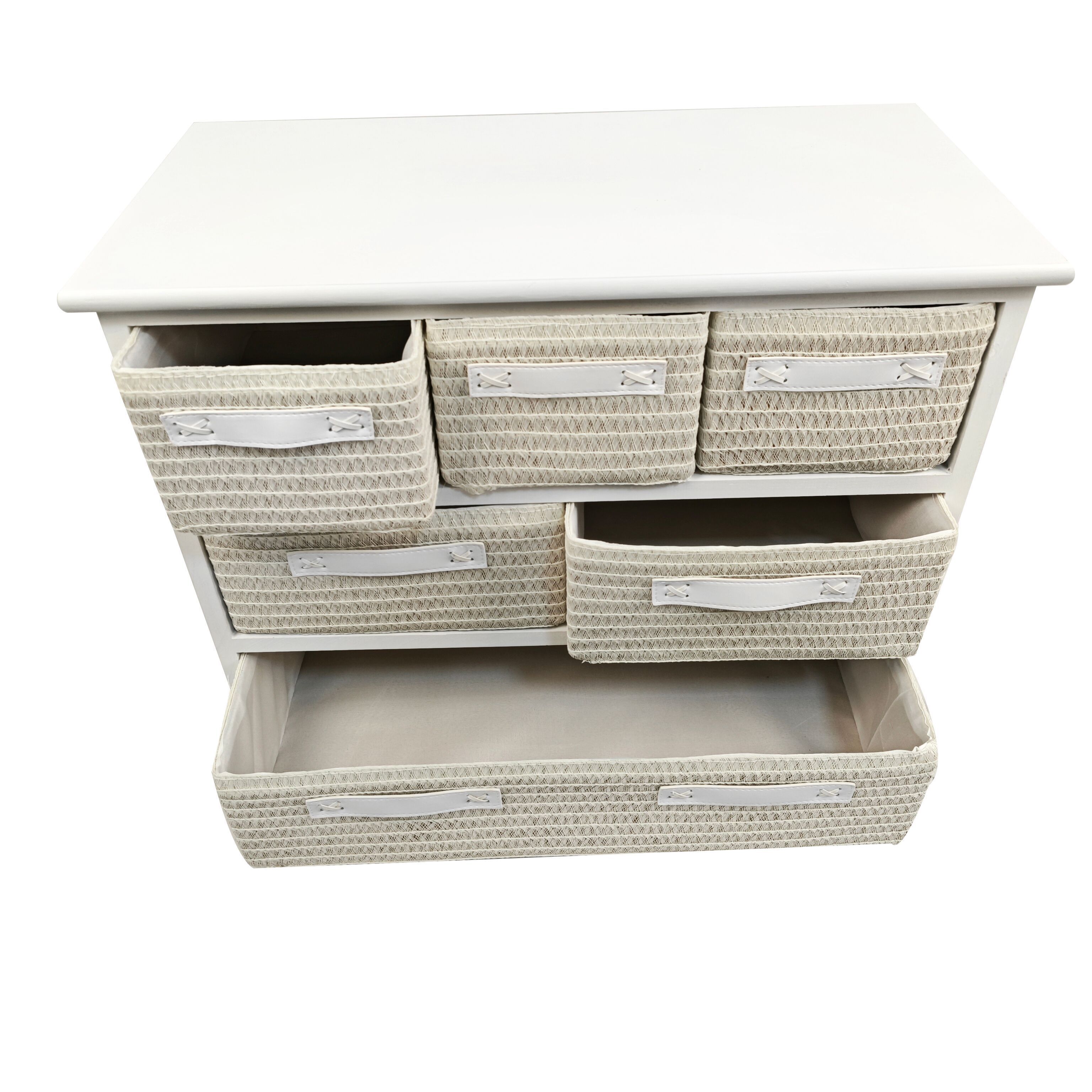 MDF Board Dresser Fabric Storage Organizer Storage Drawers Dresser Storage Tower