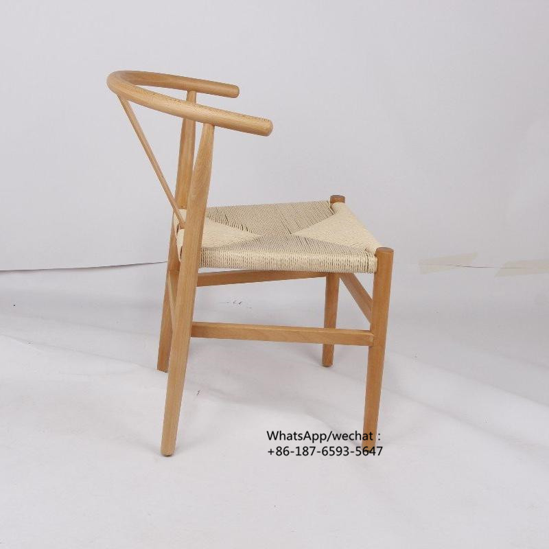 Ash wood Hans Wagner Dining Wishbone Chair