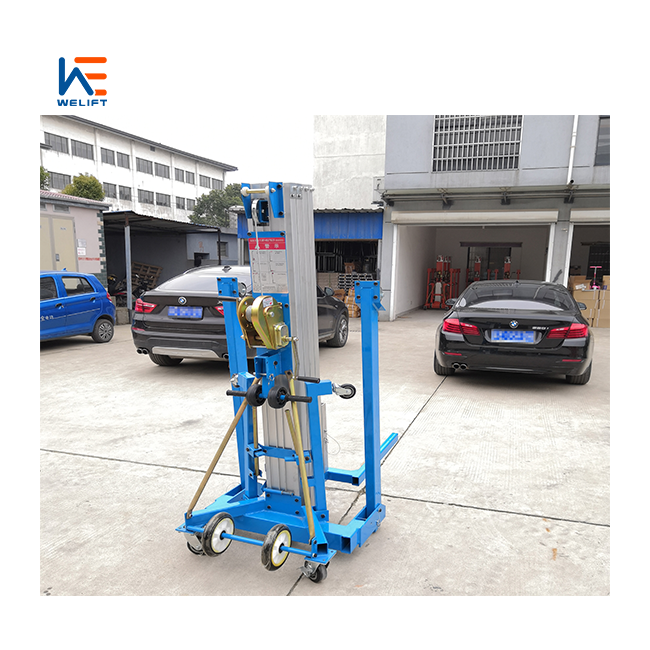 Cheap High Quality 3m 5m 7.5m 7.9m Manual Hydraulic Aluminum Lift for Sale