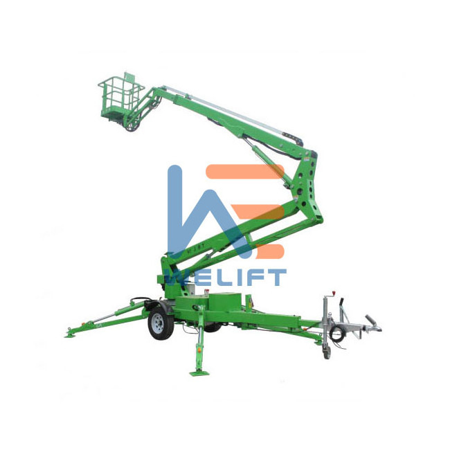 12M Price Towable Cherry Picker For Sale Light Boom Lifts